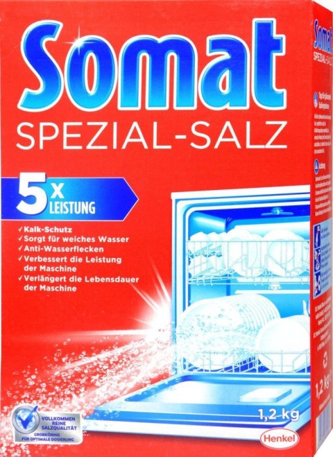 Sól do zmywarki gruboziarnista Somat 1,2 kg