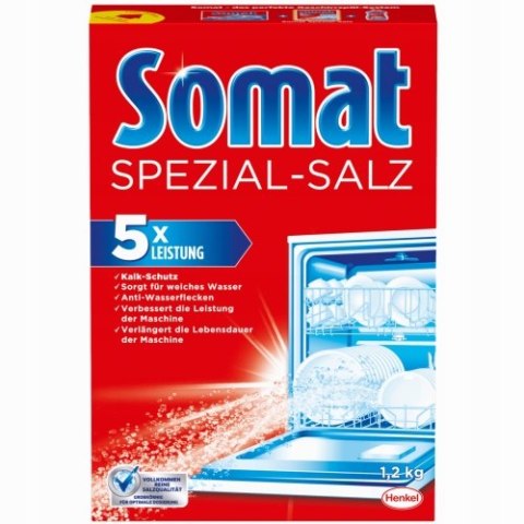 Sól do zmywarki gruboziarnista Somat 1,2 kg