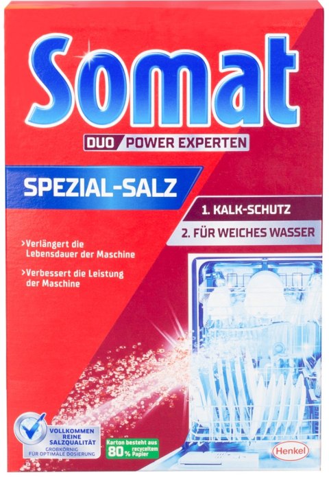 Sól do zmywarki gruboziarnista Somat 1,2 kg