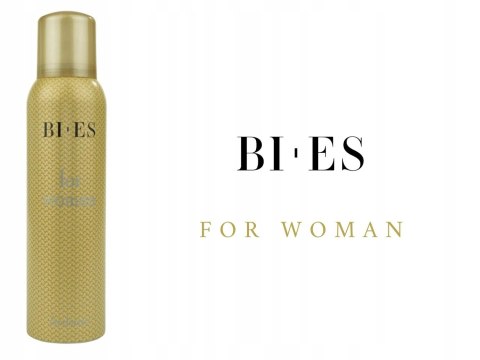 BI-ES dezodorant damski FOR WOMAN spray 150 ml BI-ES dezodorant damski FOR WOMAN spray 150 ml