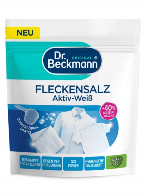 Dr Beckmann Sól Odplamiająca Odplamiacz w proszku Oxi Oxy Power do Białego Dr Beckmann Sól Odplamiająca Odplamiacz w proszku Oxi Oxy Power do Białego