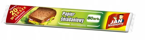 JAN NIEZBĘDNY Papier śniadaniowy 8571027034 50szt JAN NIEZBĘDNY Papier śniadaniowy 8571027034 50szt