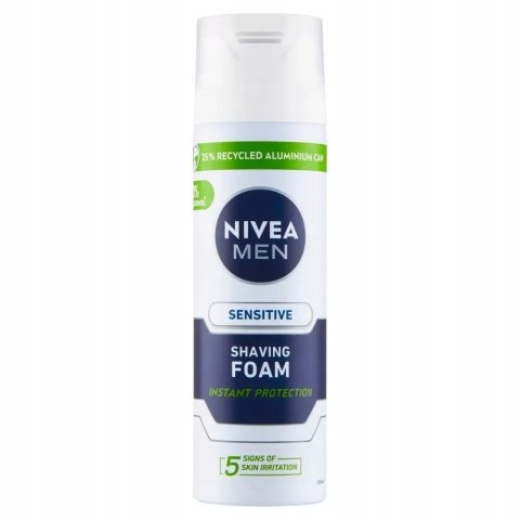 Nivea men sensitive pianka do golenia 200 ml