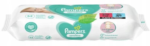 Pampers Chusteczki Sensitive 12x52 szt. Pampers Chusteczki Sensitive 12x52 szt.