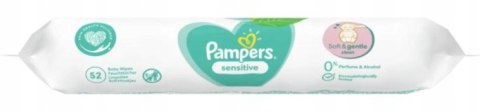 Pampers Chusteczki Sensitive 12x52 szt. Pampers Chusteczki Sensitive 12x52 szt.