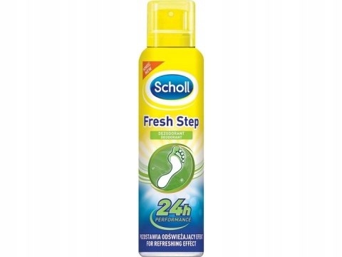 SCHOLL FRESH STEP odświeżający dezodorant do stóp, 150 ml