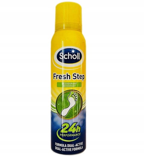 SCHOLL FRESH STEP odświeżający dezodorant do stóp, 150 ml