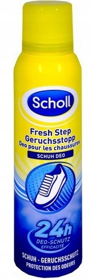 SCHOLL FRESH STEP odświeżający dezodorant do stóp, 150 ml