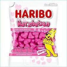 Żelki Haribo Herzbeben 160g SERCA z NIEMIEC Żelki Haribo Herzbeben 160g SERCA z NIEMIEC