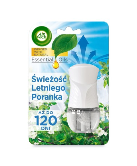 Air Wick elektryczny odświezacz + zapas Swieżość letniego Poranka Air Wick elektryczny odświezacz + zapas Swieżość letniego Poranka