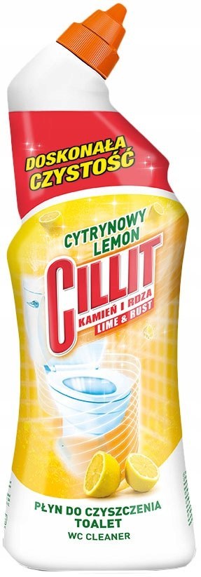 CILLIT PŁYN DO WC CYTRYNOWY 750 ML CILLIT PŁYN DO WC CYTRYNOWY 750 ML