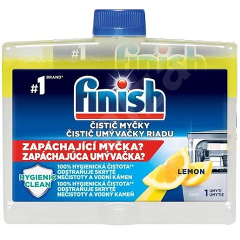 FINISH PŁYN DO CZYSZCZENIA ZMYWAREK LEMON 250ml CZYŚCIK
