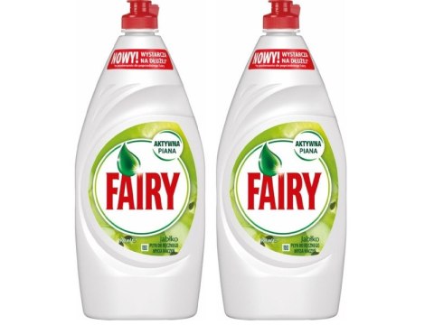 Fairy płyn do naczyń zapach jabłka 2x900ml Fairy płyn do naczyń zapach jabłka 2x900ml