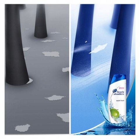 Head & Shoulders Szampon 200 ml oczyszczanie APPLE FRESH