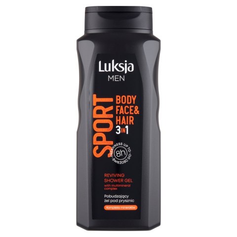 LUKSJA Żel POD PRYSZNIC 500ml Men Sport LUKSJA Żel POD PRYSZNIC 500ml Men Sport