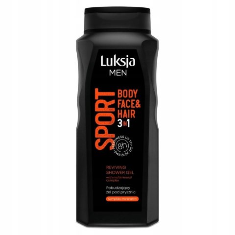 LUKSJA Żel POD PRYSZNIC 500ml Men Sport LUKSJA Żel POD PRYSZNIC 500ml Men Sport