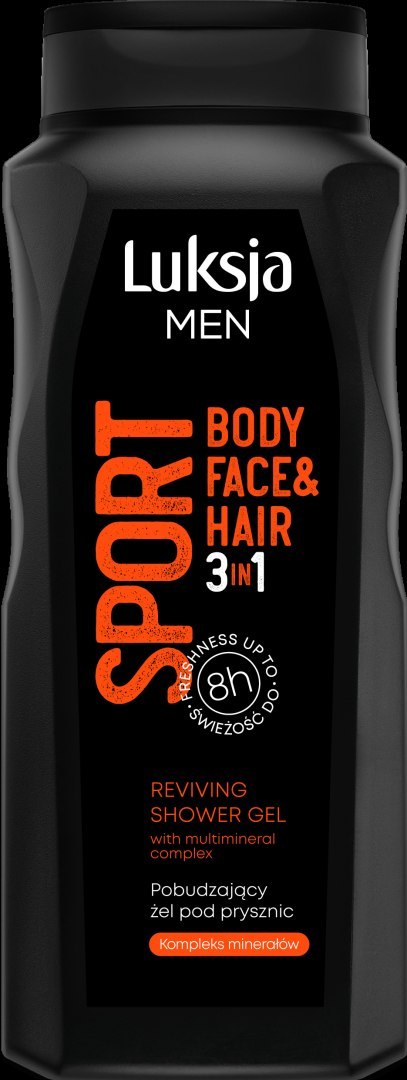 LUKSJA Żel POD PRYSZNIC 500ml Men Sport LUKSJA Żel POD PRYSZNIC 500ml Men Sport