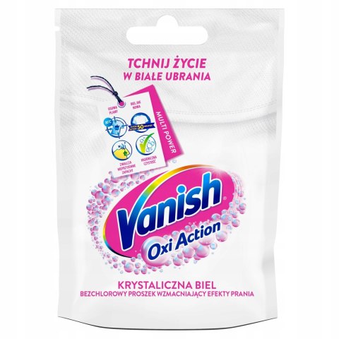 Vanish odplamiacz wybielacz proszek do tkanin białych Oxi Action White 30 g Vanish odplamiacz wybielacz proszek do tkanin białych Oxi Action White 30 g