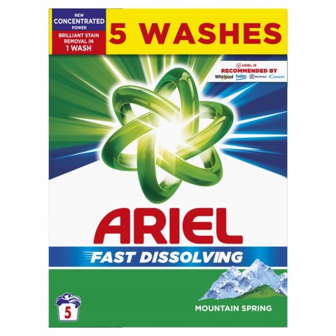 Ariel Fast Dissolving Mountain Spring Proszek do Prania 275G (5 Prań) Ariel Fast Dissolving Mountain Spring Proszek do Prania 275G (5 Prań)