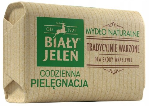 Biały Jeleń Mydło w kostce z lnem Premium 100g Biały Jeleń Mydło w kostce z lnem Premium 100g