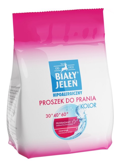 Biały Jeleń Proszek do prania kolor 1,5 kg Biały Jeleń Proszek do prania kolor 1,5 kg