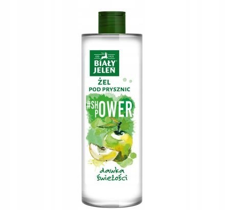 Biały Jeleń Żel Shower Power Jabłko 400 ml Biały Jeleń Żel Shower Power Jabłko 400 ml