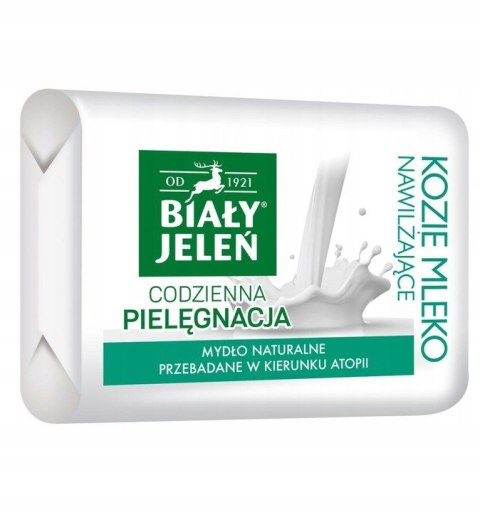 Biały Jeleń mydło KOZIE MLEKO Premium 100g Biały Jeleń mydło KOZIE MLEKO Premium 100g