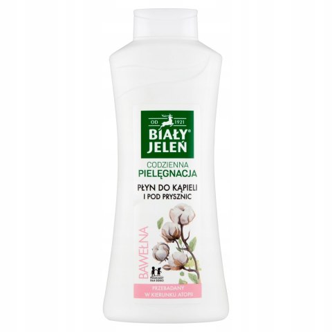 Biały Jeleń płyn do kąpieli Bawełna 750 ml Biały Jeleń płyn do kąpieli Bawełna 750 ml