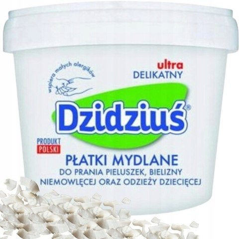 DZIDZIUŚ płatki mydlane do prania 400 g DZIDZIUŚ płatki mydlane do prania 400 g