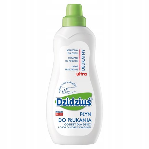 Dzidziuś Płyn do płukania odzieży dla dzieci 750ml Dzidziuś Płyn do płukania odzieży dla dzieci 750ml