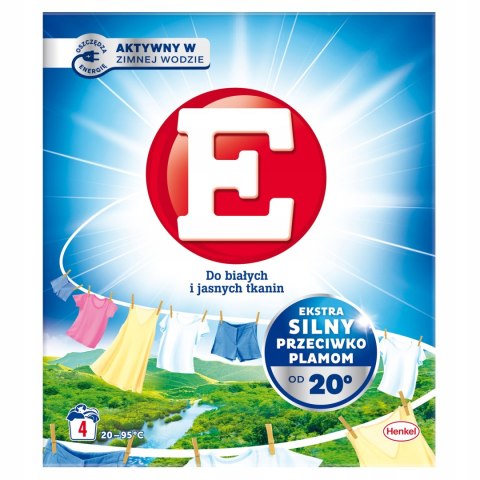 E, Proszek do białych i jasnych tkanin, 240g E, Proszek do białych i jasnych tkanin, 240g