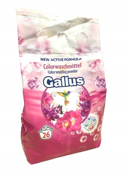 Gallus Proszek do Prania Tkanin Kolorowych 1,7KG (26 Prań) Gallus Proszek do Prania Tkanin Kolorowych 1,7KG (26 Prań)