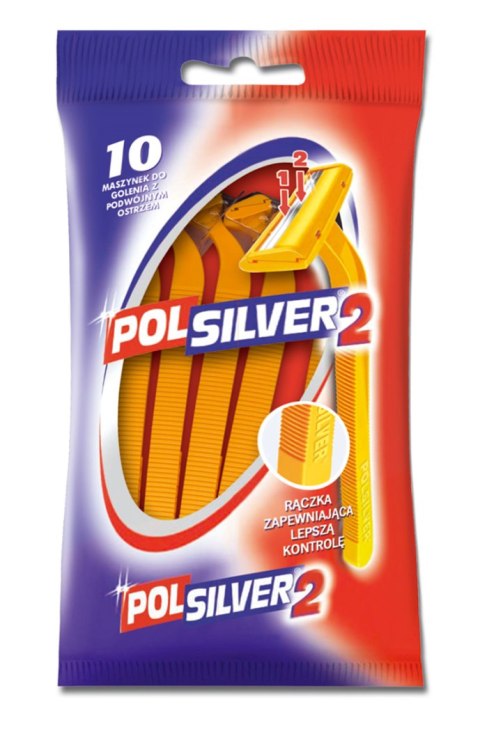 Gillette MASZYNKI DO GOLENIA POLSILVER JEDNORAZOWE 10 SZUK Gillette MASZYNKI DO GOLENIA POLSILVER JEDNORAZOWE 10 SZUK