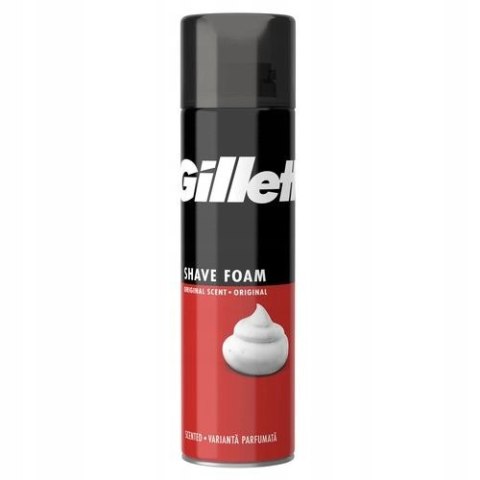 Gillette Regular 200 ml pianka do golenia Gillette Regular 200 ml pianka do golenia