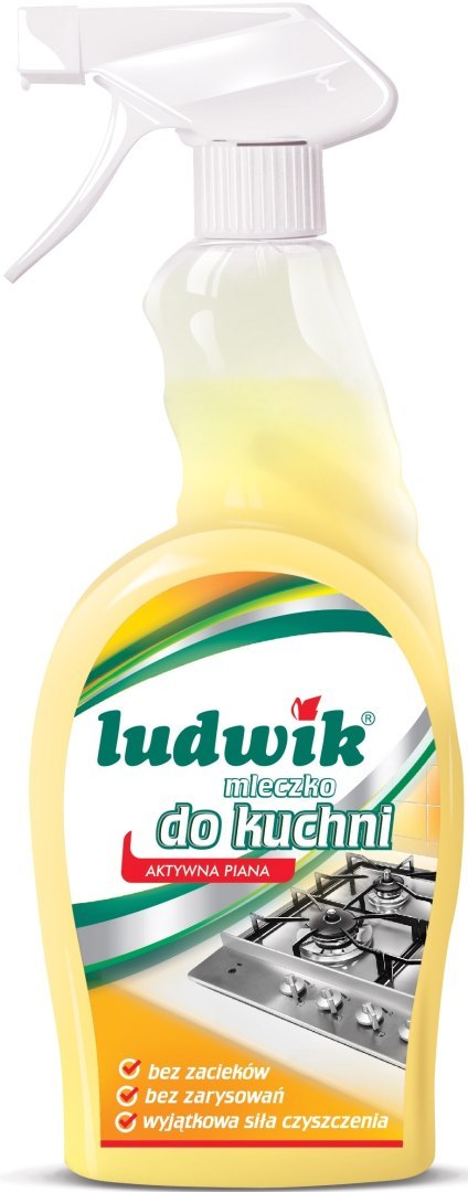 LUDWIK Mleczko do czyszczenia kuchni 750 ml LUDWIK Mleczko do czyszczenia kuchni 750 ml