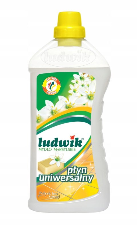 LUDWIK Płyn uniwersalny z mydłem marsylskim 1 L LUDWIK Płyn uniwersalny z mydłem marsylskim 1 L