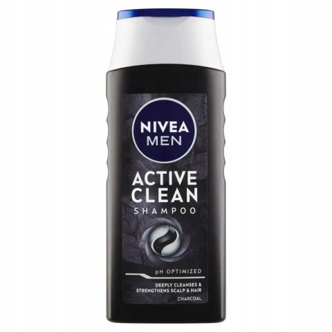 NIVEA MEN ACTIVE CLEAN Szampon do włosów dla mężczyzn 400ml