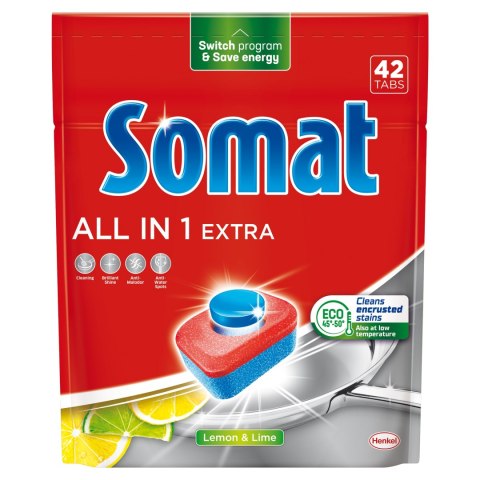 SOMAT Somat All in 1 Extra tabletki do zmywarki 42 SOMAT Somat All in 1 Extra tabletki do zmywarki 42
