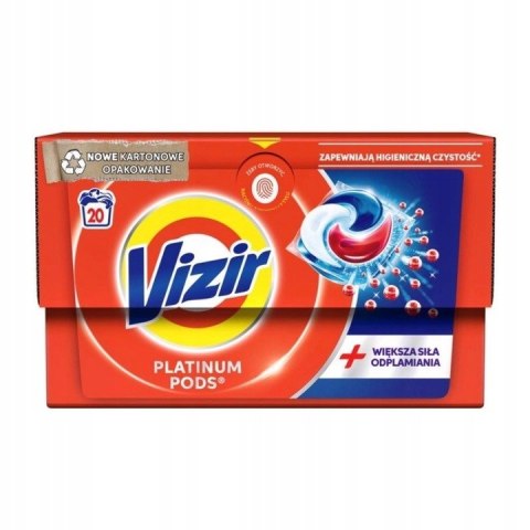 Vizir kapsułki do prania platinum pods 20szt Vizir kapsułki do prania platinum pods 20szt