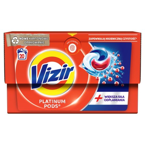 Vizir kapsułki do prania platinum pods 20szt Vizir kapsułki do prania platinum pods 20szt