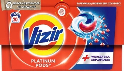 Vizir kapsułki do prania platinum pods 20szt Vizir kapsułki do prania platinum pods 20szt