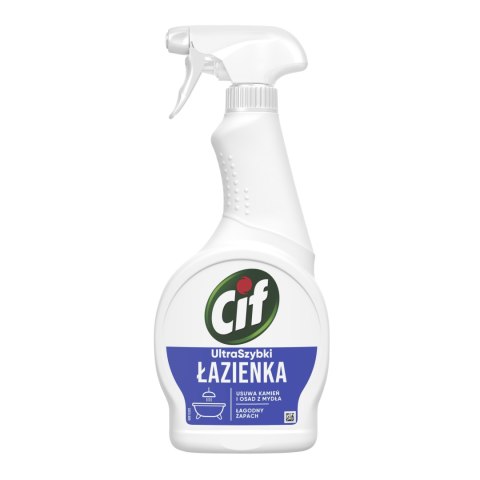 CIF ŁAZIENKA ULTRASZYBKI DO CZYSZCZENIA 500ML CIF ŁAZIENKA ULTRASZYBKI DO CZYSZCZENIA 500ML