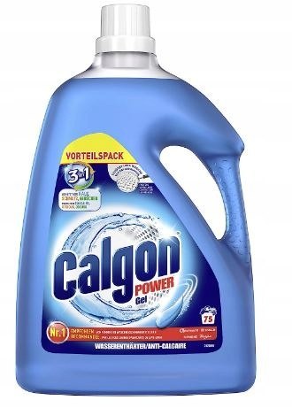 Calgon Power 3w1 Żel Do Czyszczenia Pralki 3750 DE Calgon Power 3w1 Żel Do Czyszczenia Pralki 3750 DE