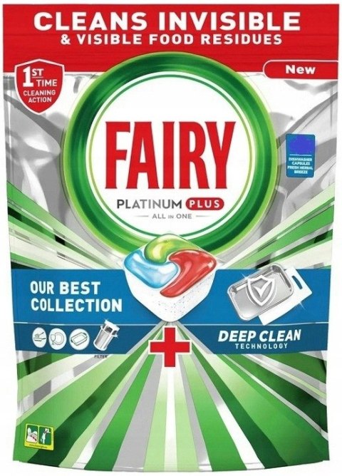 Fairy Platinum Plus Kapsułki do zmywarki 50 szt Fairy Platinum Plus Kapsułki do zmywarki 50 szt