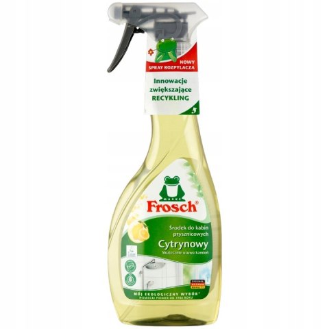 Frosch Cytrynowy Płyn do Kabin Prysznicowych 500ml Frosch Cytrynowy Płyn do Kabin Prysznicowych 500ml