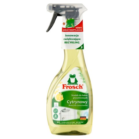Frosch Cytrynowy Płyn do Kabin Prysznicowych 500ml Frosch Cytrynowy Płyn do Kabin Prysznicowych 500ml