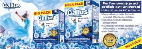 GALLUS PROSZEK PERFUM.FOLIA 6,6*KG/120P 4W1 UNIWER GALLUS PROSZEK PERFUM.FOLIA 6,6*KG/120P 4W1 UNIWER