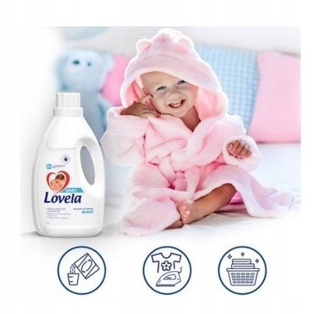 Lovela mleczko baby 1,45 l do prania biel Lovela mleczko baby 1,45 l do prania biel
