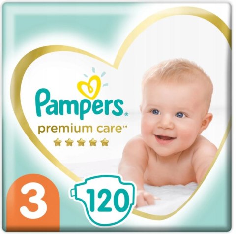 PAMPERS Pieluszki Premium Care 3 Midi 120 szt PAMPERS Pieluszki Premium Care 3 Midi 120 szt