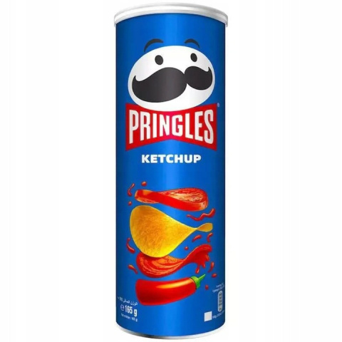 PRINGLES 165g Chipsy Ketchup PRINGLES 165g Chipsy Ketchup